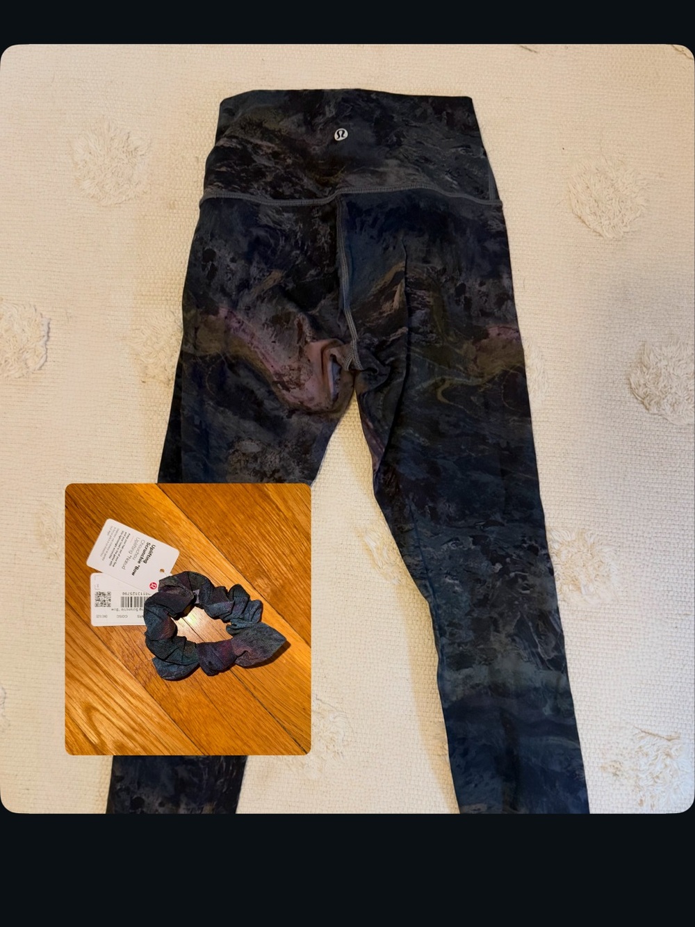 Lululemon Wunder Under Leggings & Scrunchie Bundle